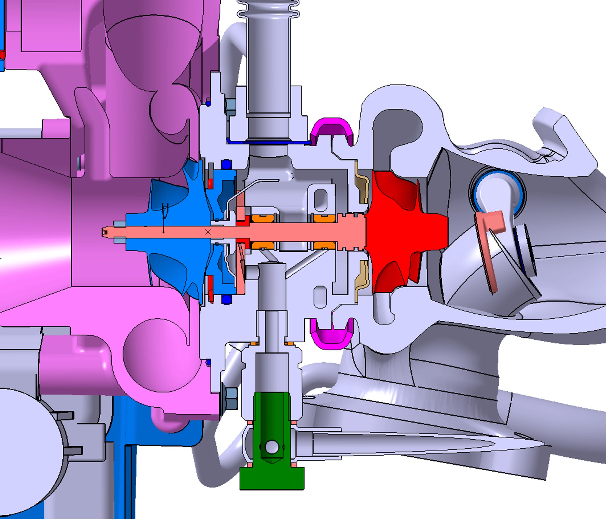 Turbocharger section